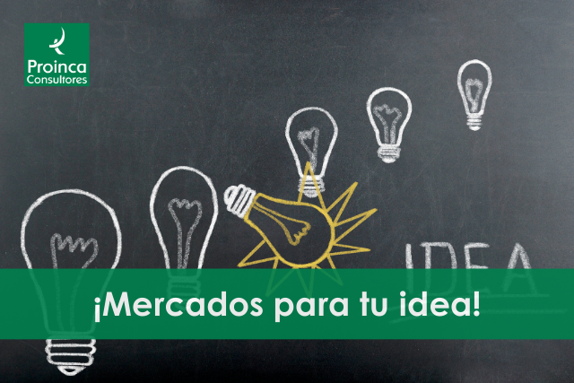 ¡Mercados para tu idea!